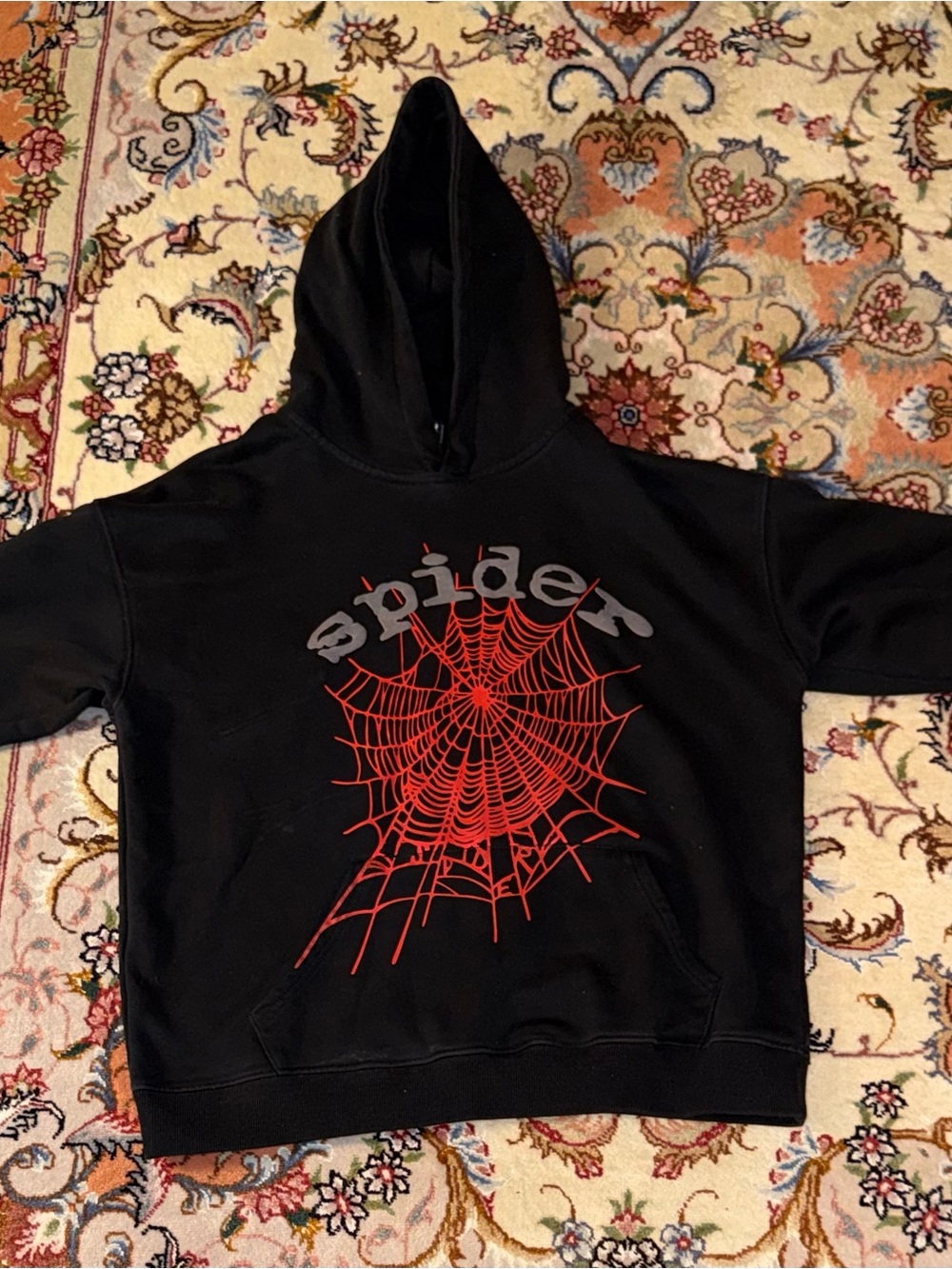 1:1 Red spider hoodie Size Small but fits bigger